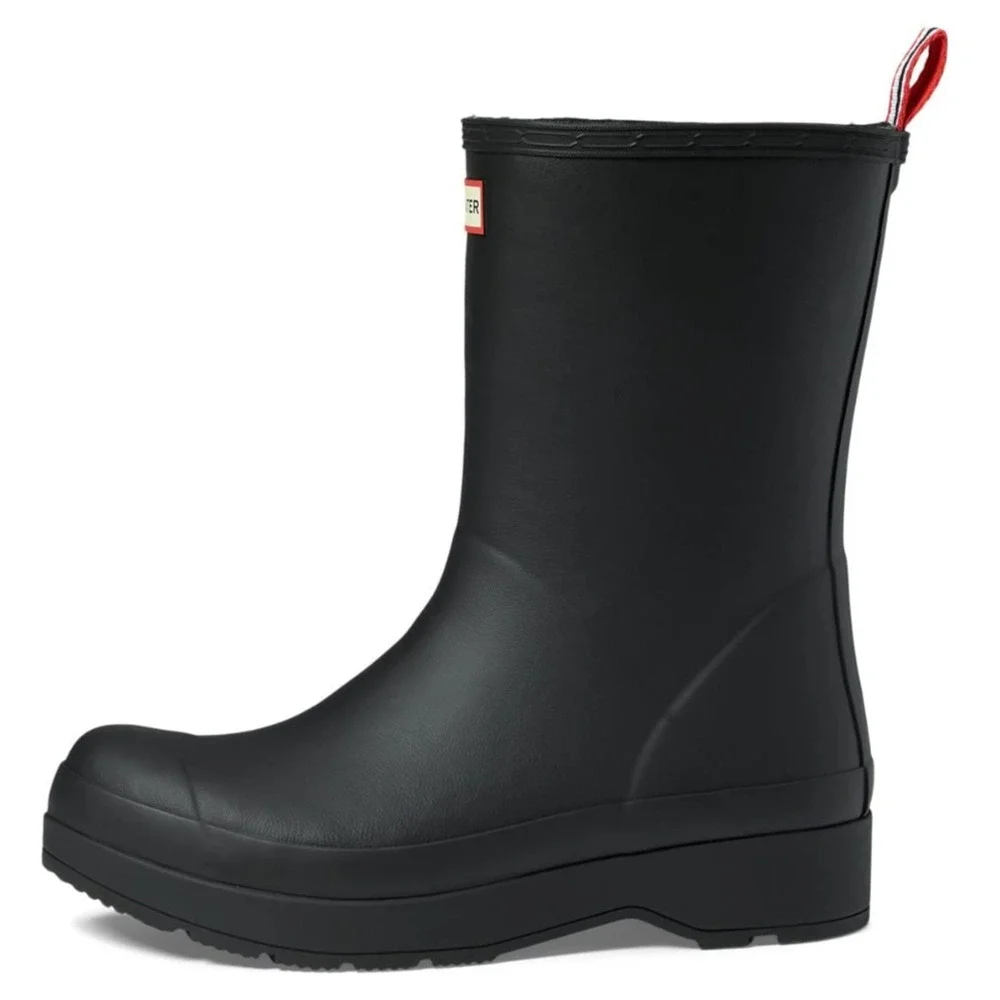 HUNTER M PLAY MID BOOT Rain Men's Boots Black Size 13 M